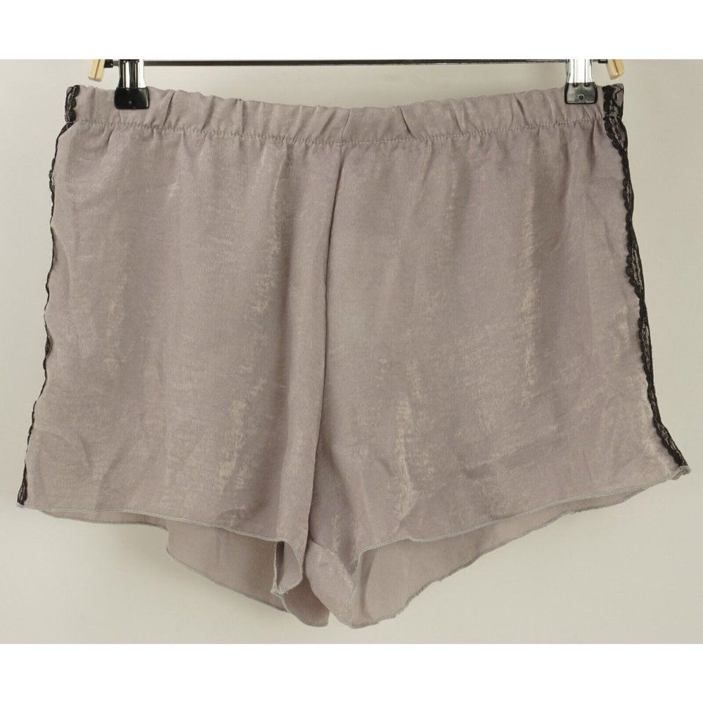 New Cozy Rozy Women's Sz XL Mauve Textured Lightweight Rayon Sleep Lounge Shorts